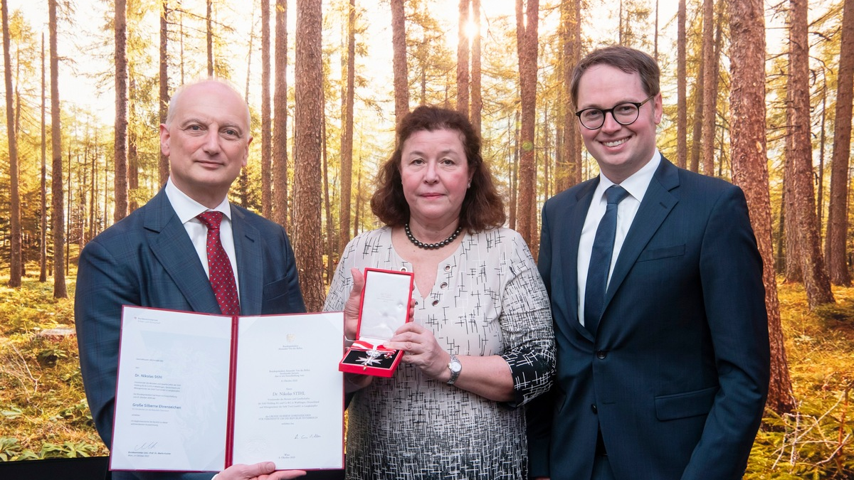 Auszeichnung für Dr. Nikolas Stihl - Foto: presseportal.de