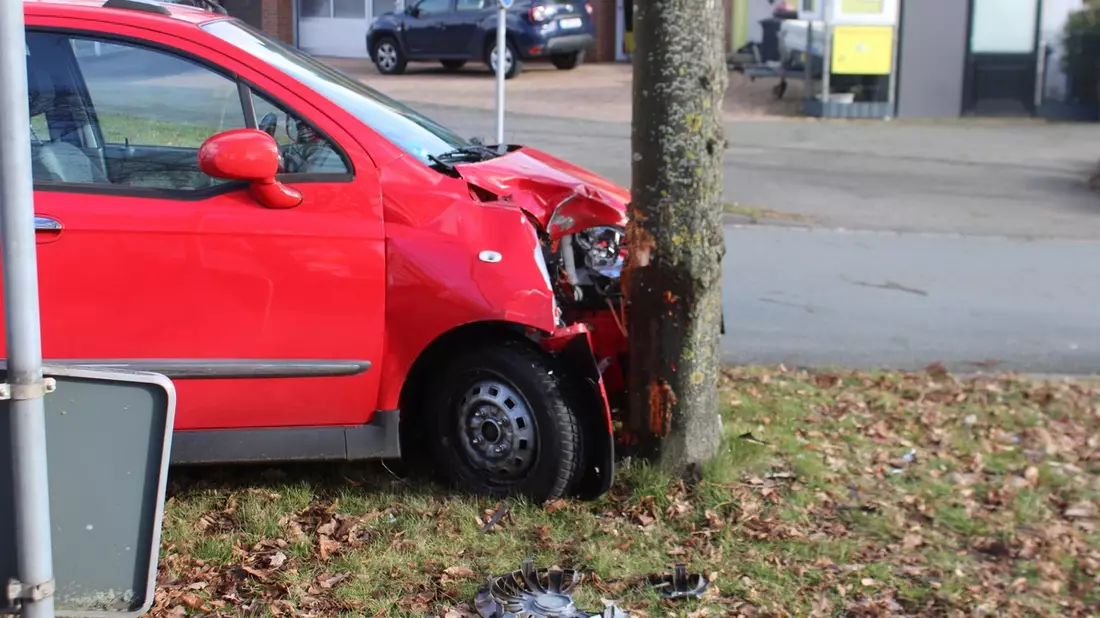 POL-COE: Lüdinghausen/ Autos kollidieren mit Bäumen - Bild: presseportal.de