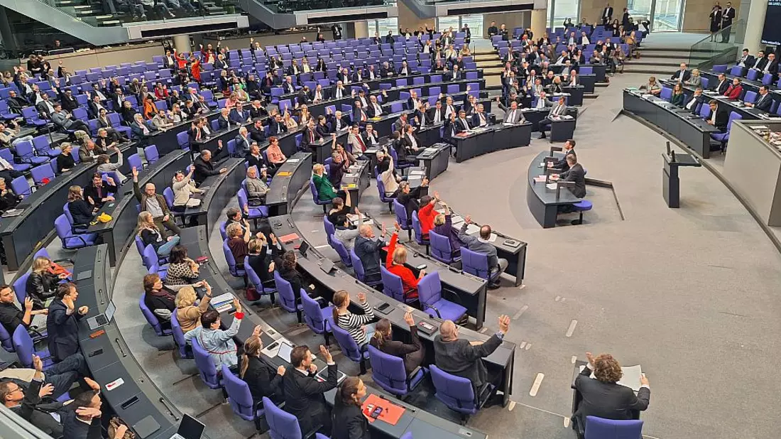 Plenarsitzung im Bundestag (Archiv) - Bild: über dts Nachrichtenagentur