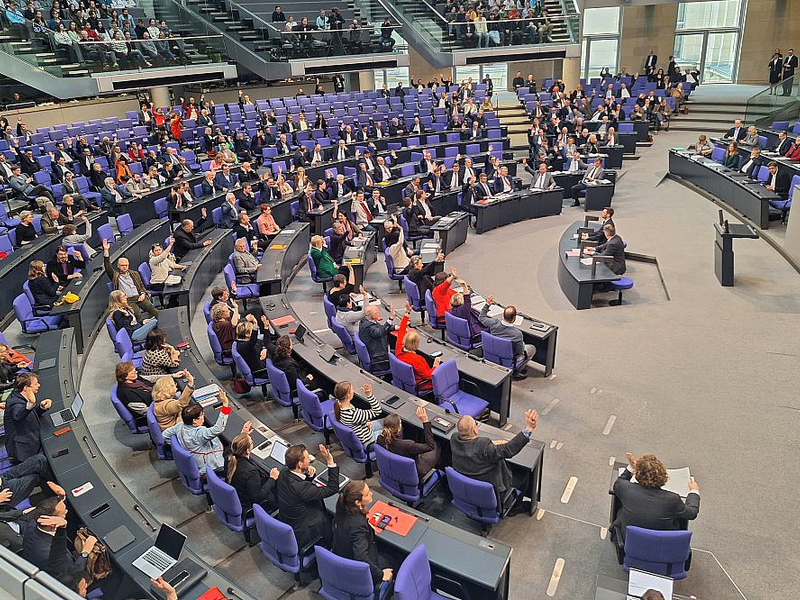 Plenarsitzung im Bundestag (Archiv) - Foto: über dts Nachrichtenagentur