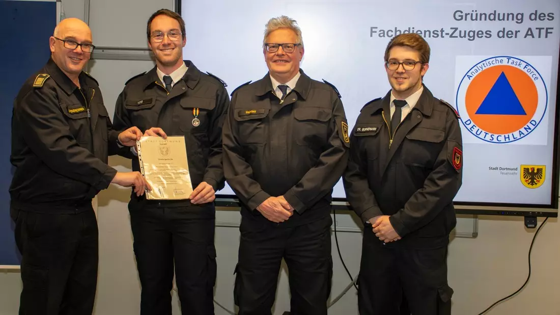 FW-DO: Feuerwehr Dortmund gründet Fachdienst-Zug ATF - Bild: presseportal.de