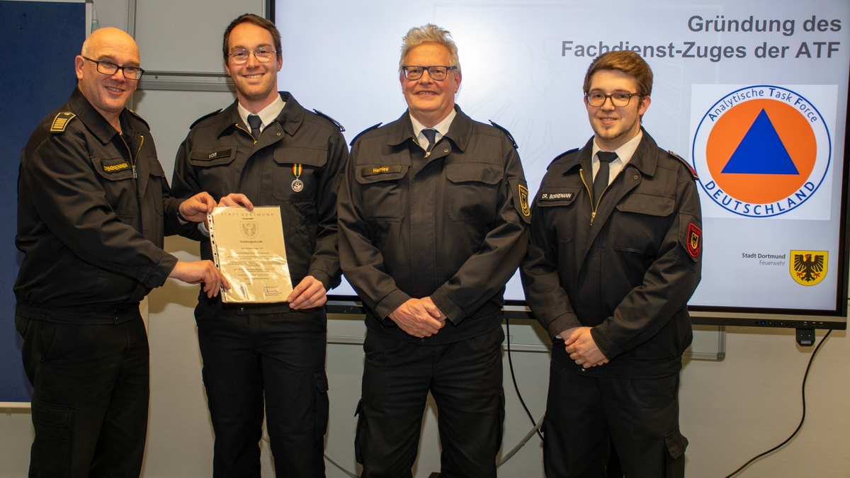 FW-DO: Feuerwehr Dortmund gründet Fachdienst-Zug ATF - Foto: presseportal.de