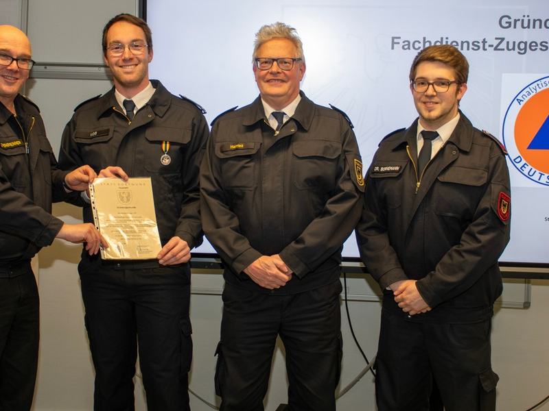 FW-DO: Feuerwehr Dortmund gründet Fachdienst-Zug ATF - Foto: presseportal.de