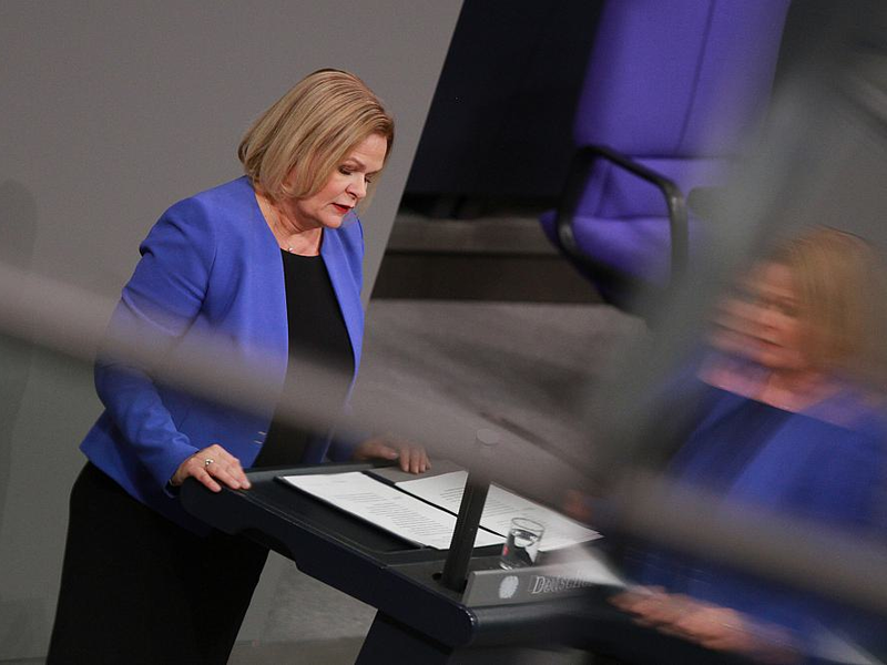 Nancy Faeser am 30.01.2024 - Foto: über dts Nachrichtenagentur