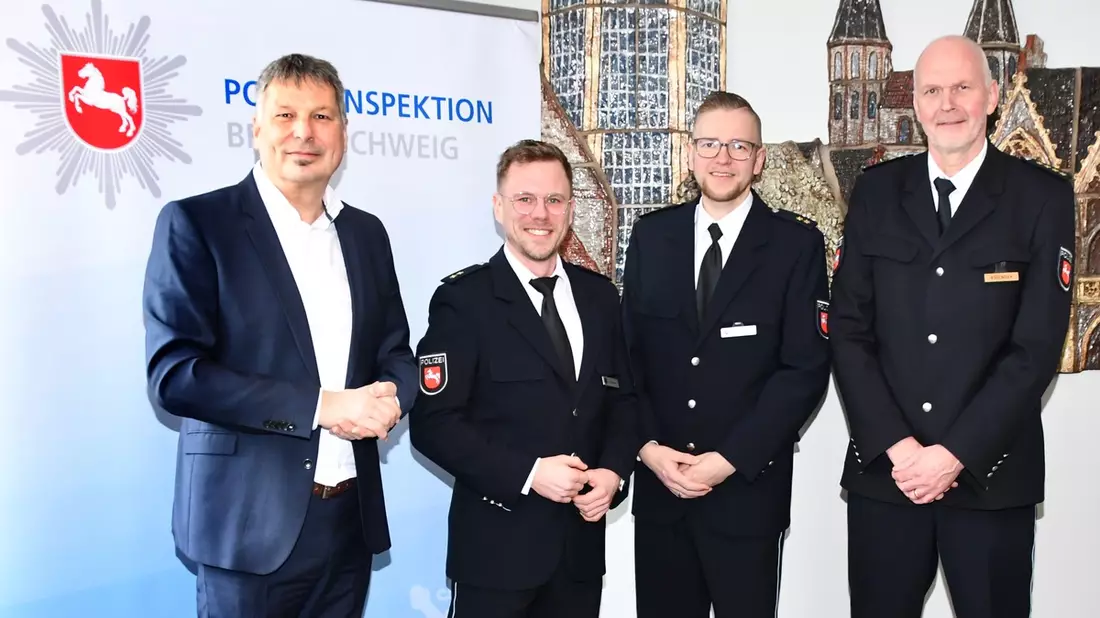 POL-BS: Autobahnkommissariat Braunschweig begrüßt neuen Leiter - Bild: presseportal.de