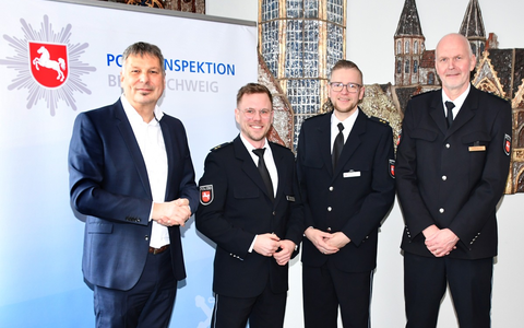 POL-BS: Autobahnkommissariat Braunschweig begrüßt neuen Leiter - Foto: presseportal.de