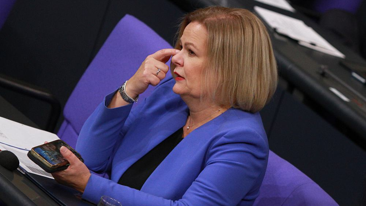 Nancy Faeser am 30.01.2024 - Foto: über dts Nachrichtenagentur