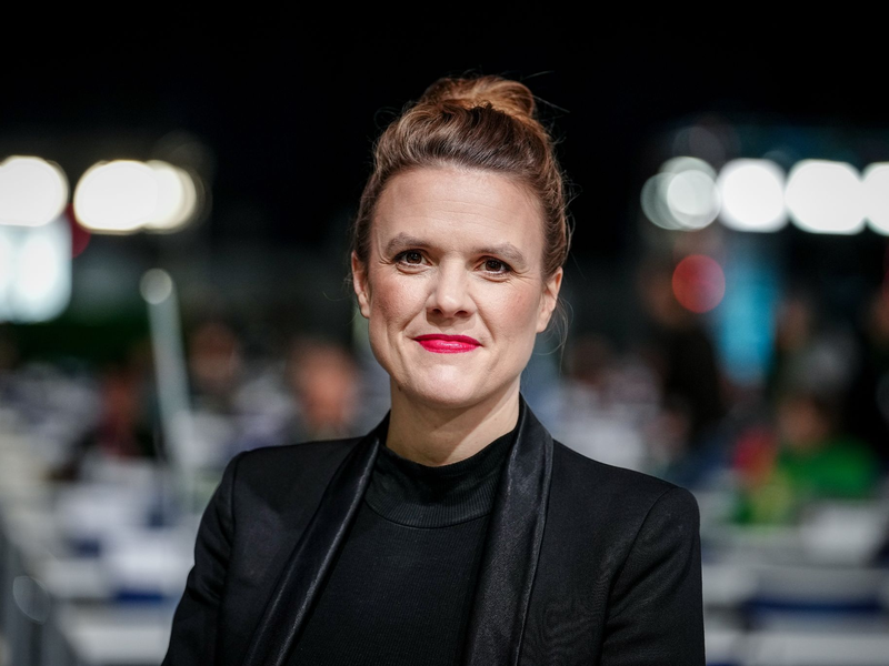 Terry Reintke führt die europäischen Grünen als Spitzenkandidatin in die diesjährige Europawahl. - Foto: Kay Nietfeld/dpa