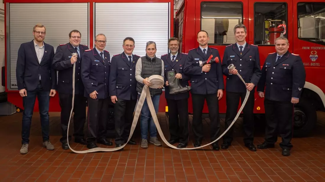 FW Celle: Erneutes Rekordeinsatzjahr für die Ortsfeuerwehr Bostel - Bild: presseportal.de