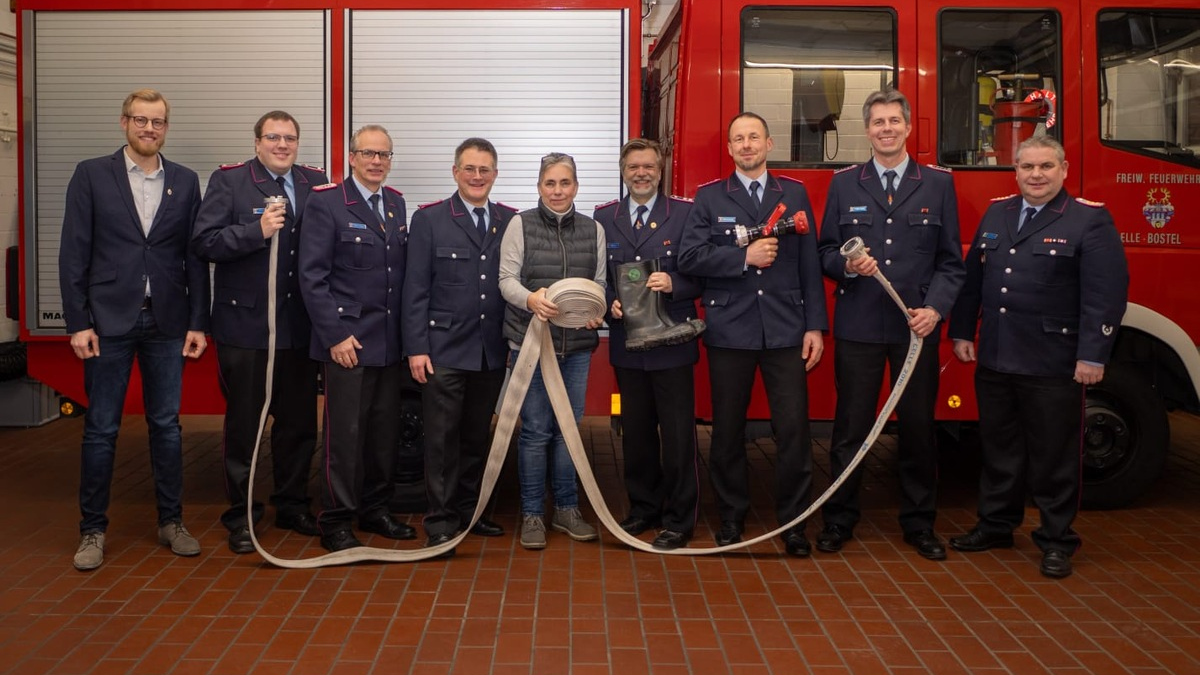 FW Celle: Erneutes Rekordeinsatzjahr für die Ortsfeuerwehr Bostel - Foto: presseportal.de