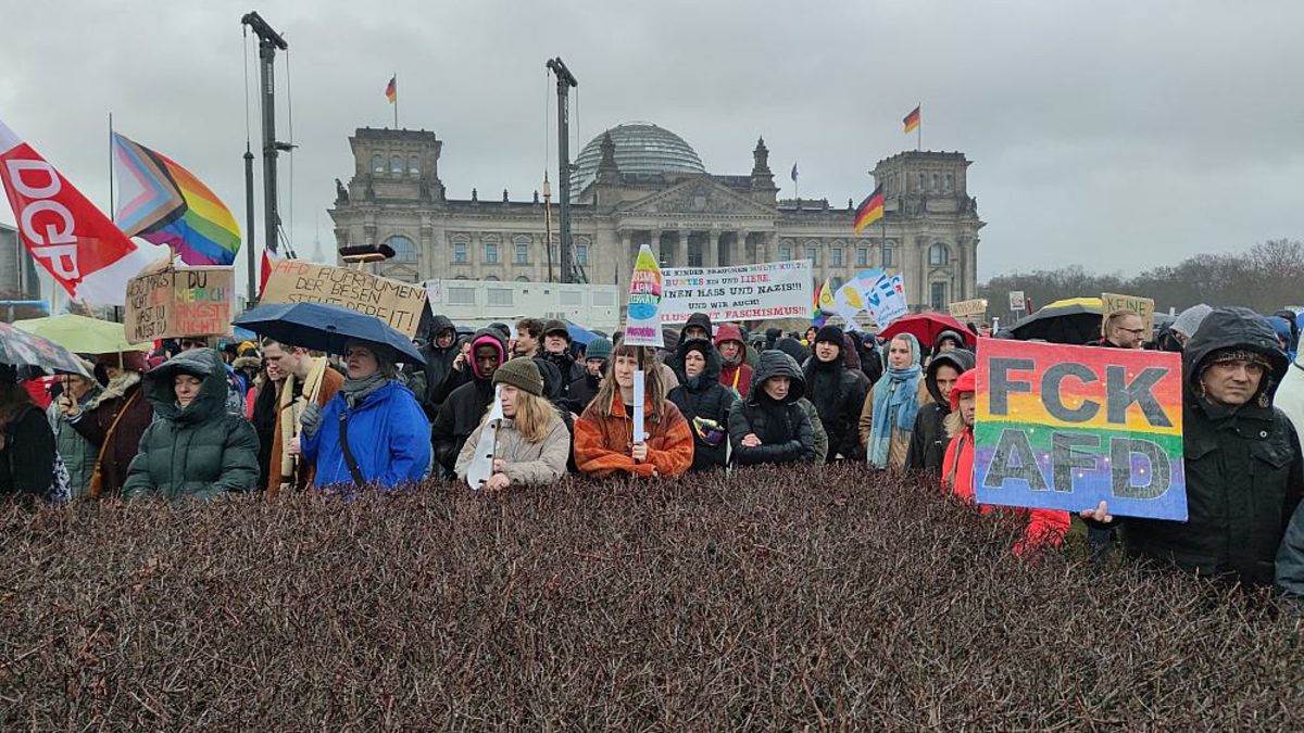 Demo gegen Rechtsextremismus am 03.02.2024 - Foto: über dts Nachrichtenagentur