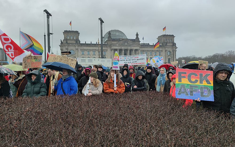 Demo gegen Rechtsextremismus am 03.02.2024 - Foto: über dts Nachrichtenagentur