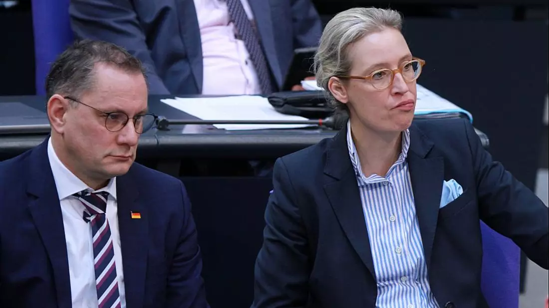 Tino Chrupalla und Alice Weidel am 01.02.2024 - Bild: über dts Nachrichtenagentur