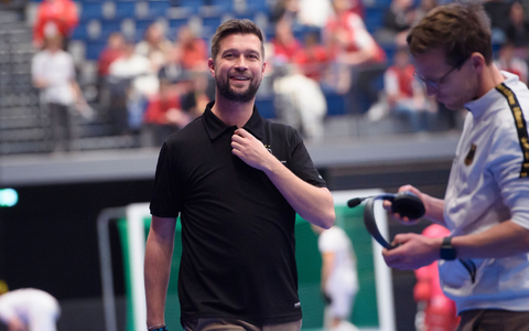 Bei der EM in Leuven hat die deutsche Mannschaft von Trainer Rein van Eijk das Finale erreicht. - Foto: Gregor Fischer/dpa