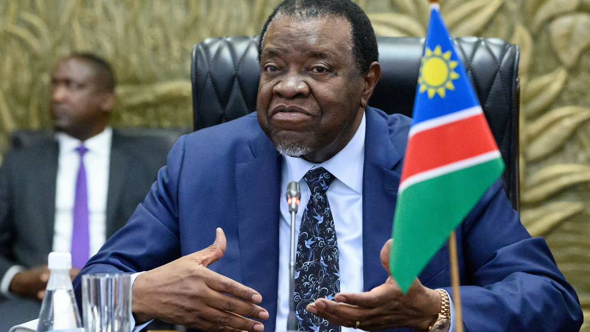 Namibias Präsident Hage Gottfried Geingob wurde 82 Jahre alt. - Foto: Bernd von Jutrczenka/dpa