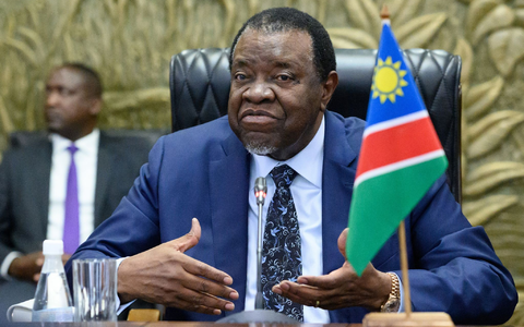 Namibias Präsident Hage Gottfried Geingob wurde 82 Jahre alt. - Foto: Bernd von Jutrczenka/dpa