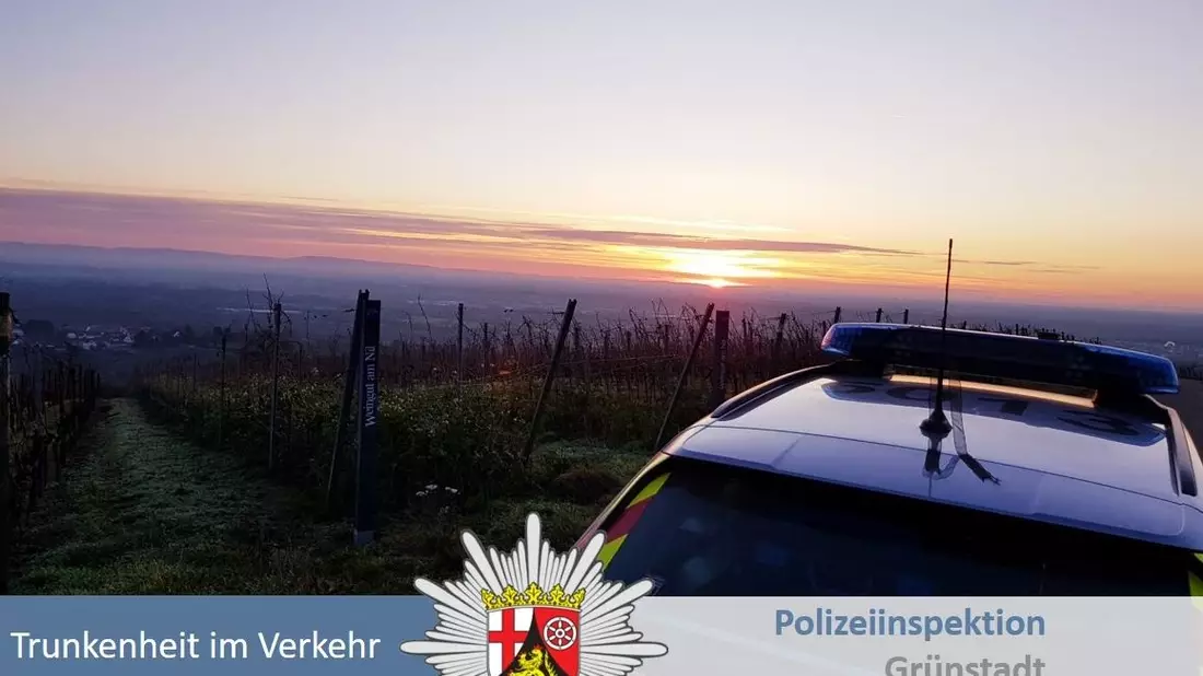 POL-PDNW: Mit 1,75 Promille am Steuer erwischt - Bild: presseportal.de