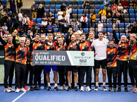 Das deutsche Davis-Cup-Team hat sich für die Gruppenphase qualifiziert. - Foto: Marton Monus/dpa