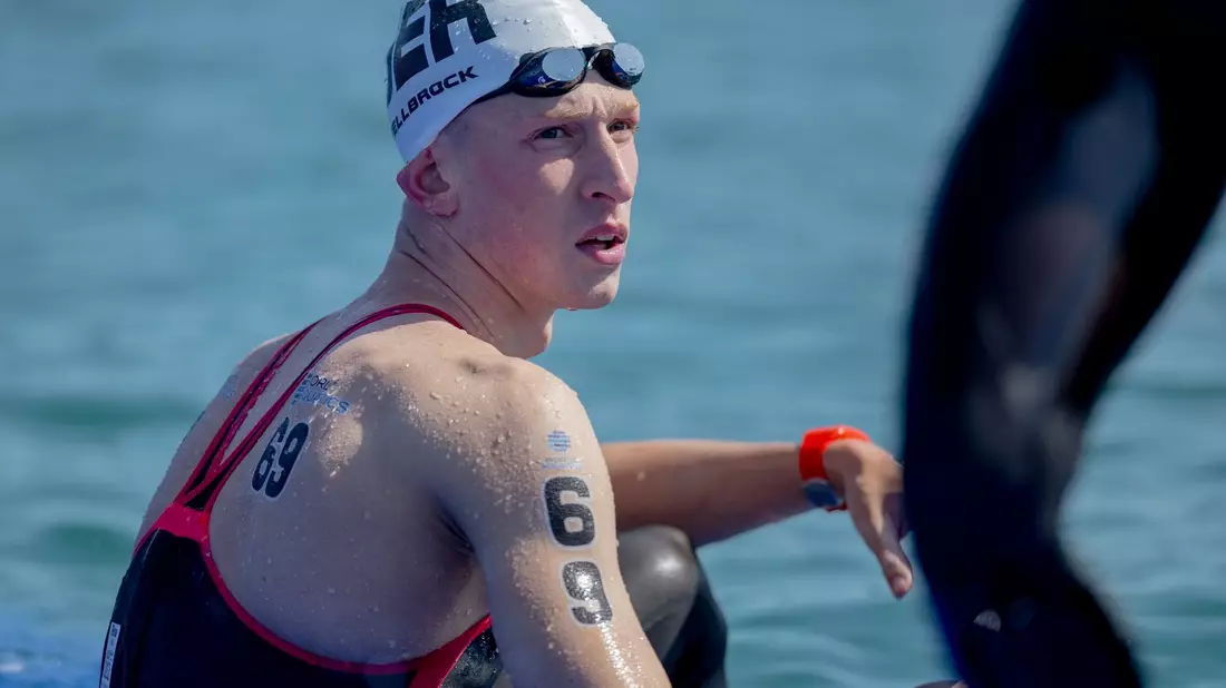 Florian Wellbrock schwamm im Freiwasser-Rennen über zehn Kilometer nur auf Rang 29. - Bild: Jo Kleindl/JoKleindl/dpa