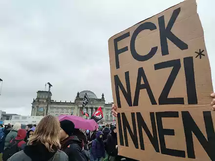 Demo gegen Rechtsextremismus am 03.02.2024 - Foto: über dts Nachrichtenagentur
