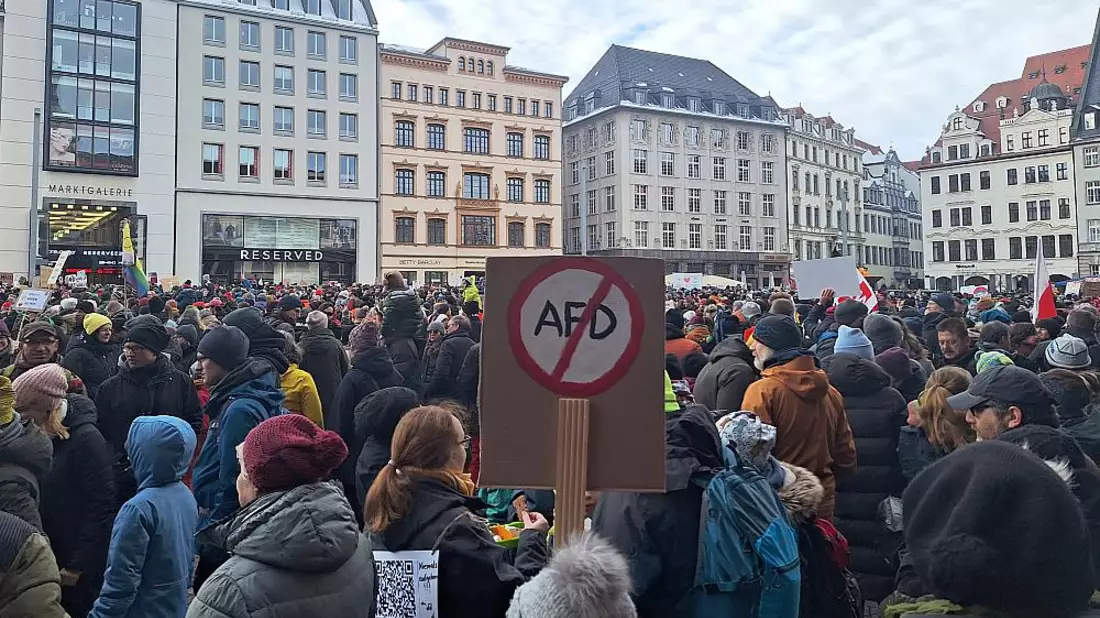 Demo gegen Rechtsextremismus (Archiv) - Bild: über dts Nachrichtenagentur
