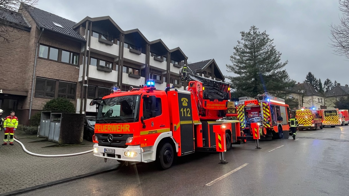 FW-MH: Küchenbrand in Speldorf endet glimpflich - Foto: presseportal.de