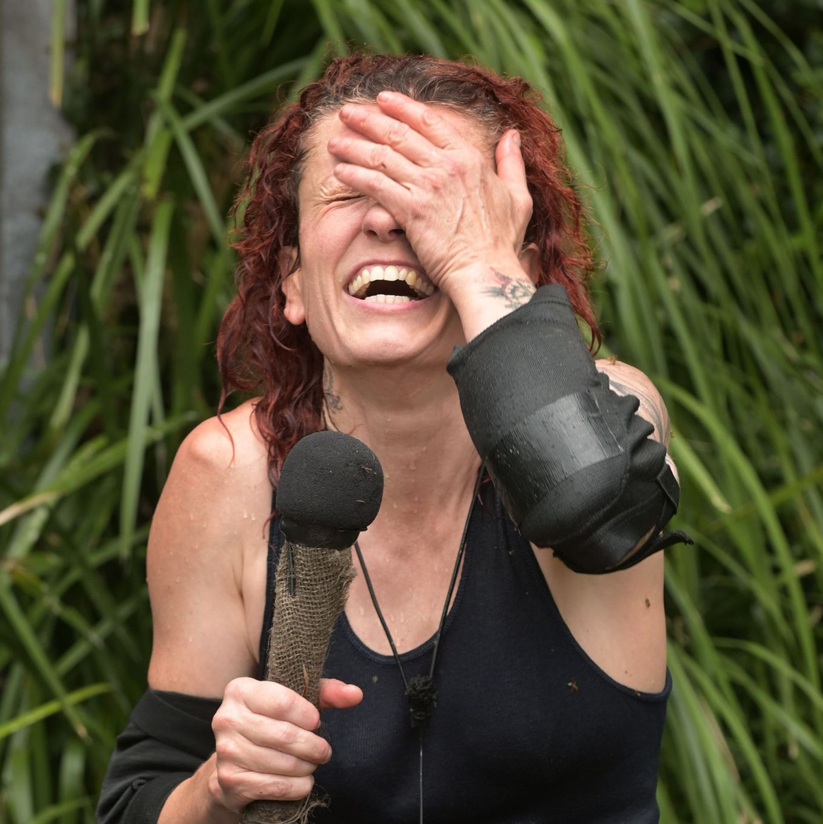 Lucy Diakovska ist die neue Dschungelkönigin. - Foto: Stefan Thoyah/RTL/dpa