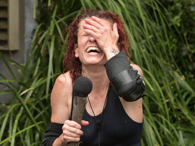 Lucy Diakovska ist die neue Dschungelkönigin. - Foto: Stefan Thoyah/RTL/dpa