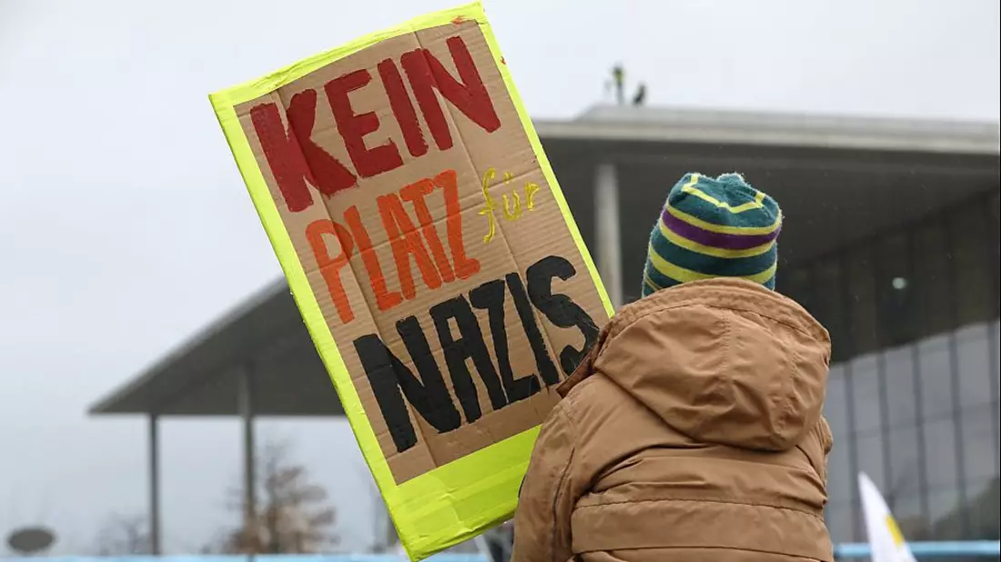 Demo gegen Rechtsextremismus am 03.02.2024 - Bild: über dts Nachrichtenagentur