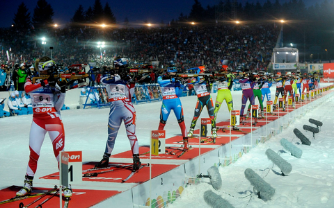 Die Biathlon-WM findet am Mittwoch in Nove Mesto statt. - Foto: Filip Singer/dpa