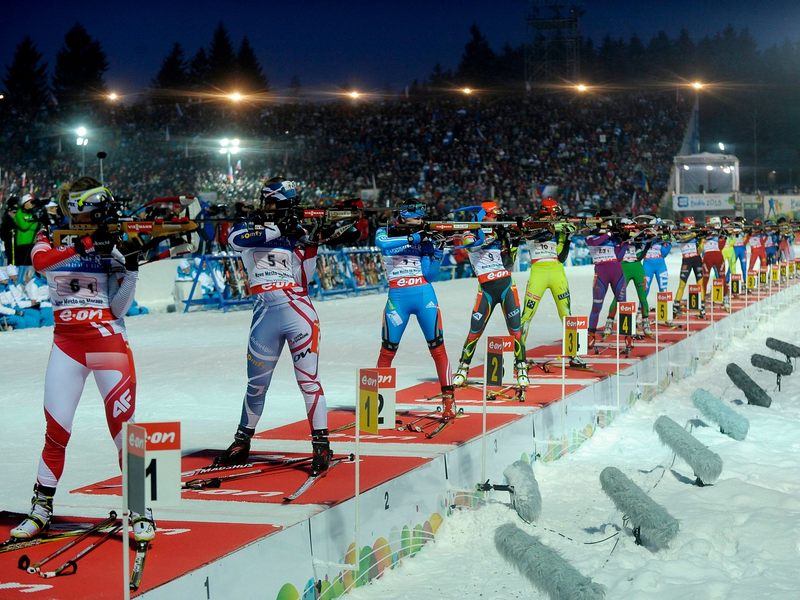 Die Biathlon-WM findet am Mittwoch in Nove Mesto statt. - Foto: Filip Singer/dpa