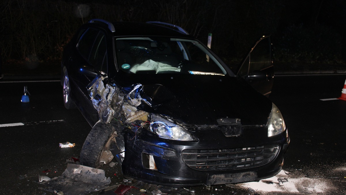 POL-RBK: Burscheid - Verkehrsunfall unter Alkoholeinfluss - Foto: presseportal.de