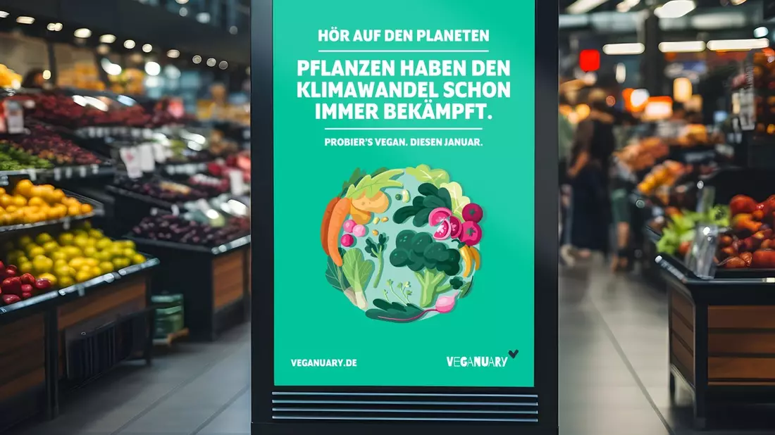 Eindrucksvolle Bilanz zum Veganuary 2024: Veganer Monat prägt Ernährung der Zukunft - Bild: presseportal.de