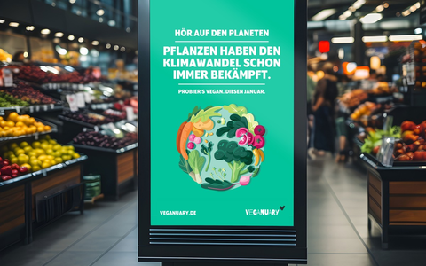 Eindrucksvolle Bilanz zum Veganuary 2024: Veganer Monat prägt Ernährung der Zukunft - Foto: presseportal.de