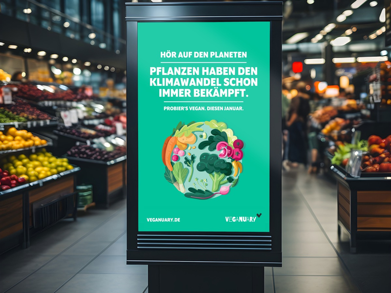 Eindrucksvolle Bilanz zum Veganuary 2024: Veganer Monat prägt Ernährung der Zukunft - Foto: presseportal.de