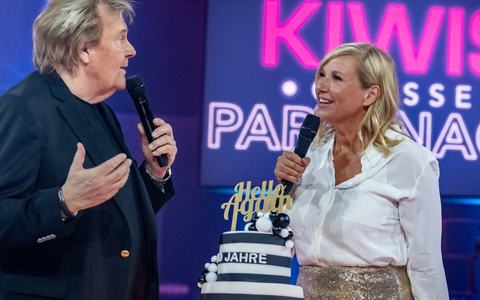 Howard Carpendale Andrea Kiewel Kiwis grosse Partynacht - Foto: Seven.One, presseportal.de