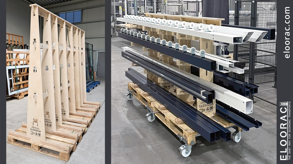 Eloorac Transportsysteme: Neuartige Nutzungsmöglichkeiten für die Europalette - Foto: presseportal.de