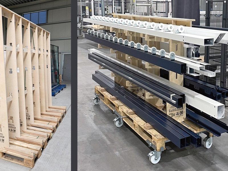 Eloorac Transportsysteme: Neuartige Nutzungsmöglichkeiten für die Europalette - Foto: presseportal.de