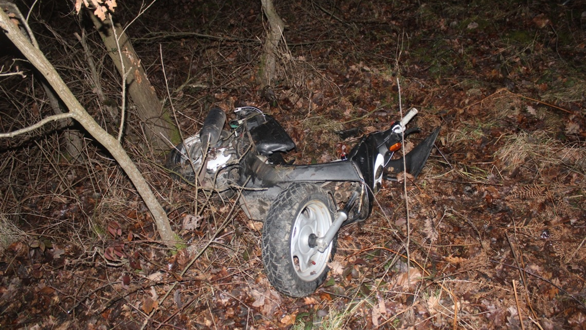 POL-DN: Mofafahrer leichtverletzt - Foto: presseportal.de