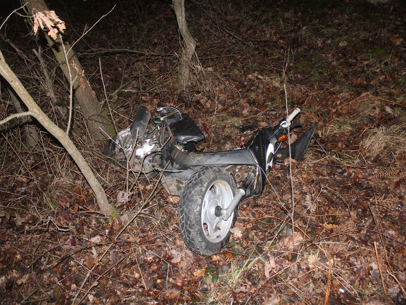 POL-DN: Mofafahrer leichtverletzt - Foto: presseportal.de