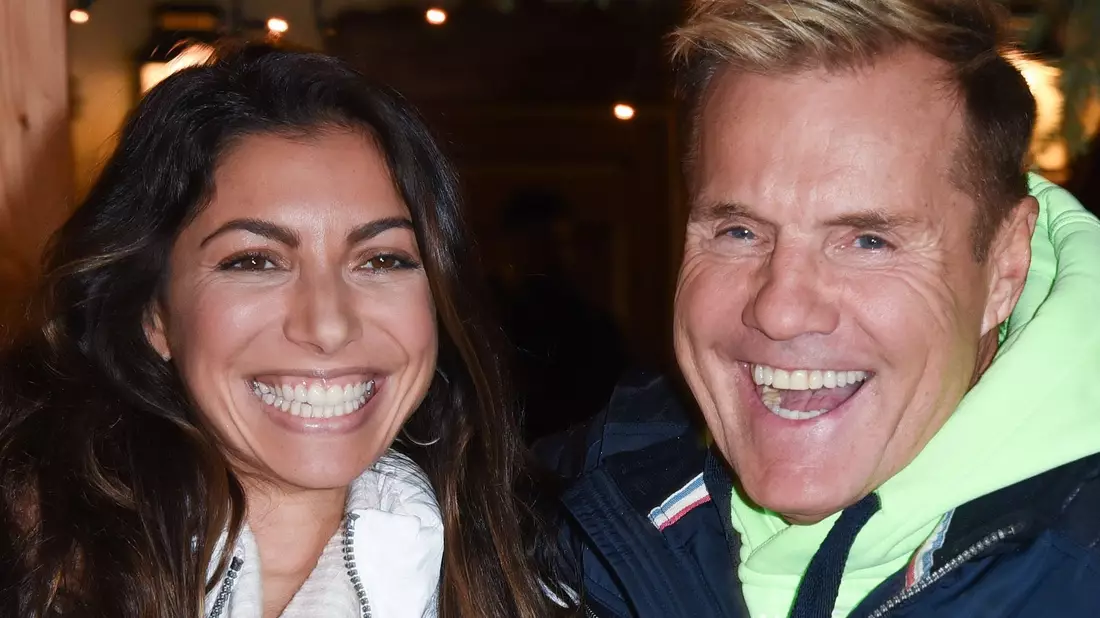 Carina wartet noch auf einen richtigen Heiratsantrag von Dieter Bohlen. - Bild: Volker Dornberger/dpa