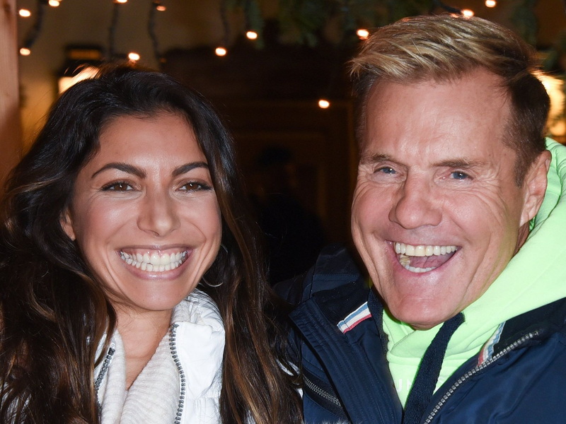 Carina wartet noch auf einen richtigen Heiratsantrag von Dieter Bohlen. - Foto: Volker Dornberger/dpa