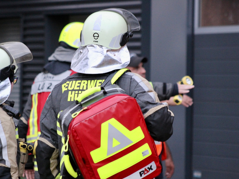 FW Hünxe: Türöffnung für den Rettungsdienst - Foto: presseportal.de