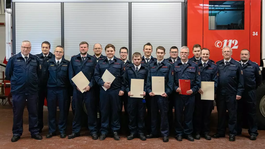 FW-MK: Jahresdienstbesprechung der Löschgruppe Leckingsen LG34 - Bild: presseportal.de