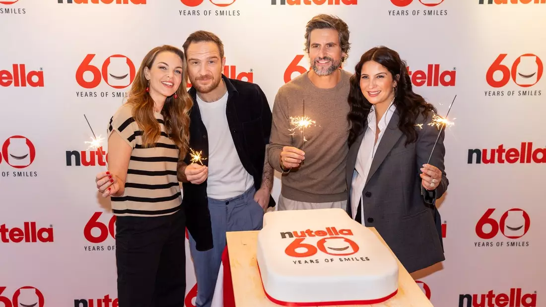 60. Geburtstag: nutella und Promis zaubern Gästen ein Lächeln ins Gesicht - Bild: presseportal.de