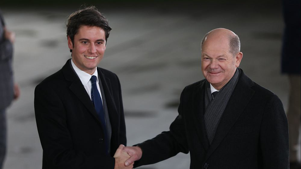 Gabriel Attal und Olaf Scholz am 05.02.2024 - Foto: über dts Nachrichtenagentur