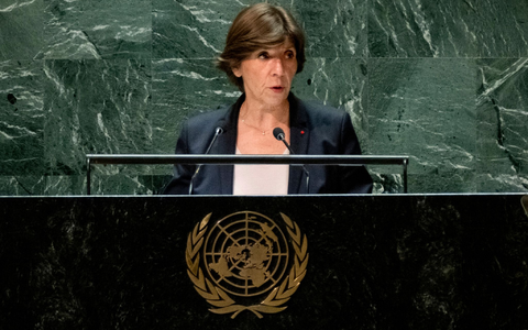 Catherine Colonna soll eine unabhängige Gruppe von Experten zur Prüfung der schweren Vorwürfe gegen das UN-Hilfswerk für palästinensische Flüchtlinge im Nahen Osten (UNRWA) leiten. - Foto: Craig Ruttle/AP/dpa