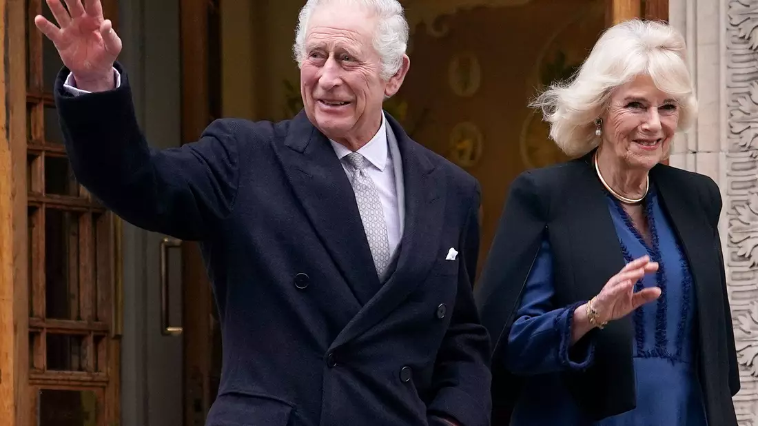 Ist König Charles erkrankt oder weilt im Ausland, kann er einige Aufgaben an «Counsellors of State» übertragen. Dabei handelt es sich traditionell um die Ehefrau des Monarchen, also Königin Camilla, sowie die ersten vier Personen der Thronfolge. - Bild: Alberto Pezzali/AP