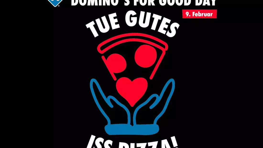Domino's spendet am internationalen Tag der Pizza für jede verkaufte Pizza - Bild: presseportal.de