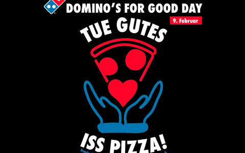 Domino's spendet am internationalen Tag der Pizza für jede verkaufte Pizza - Foto: presseportal.de